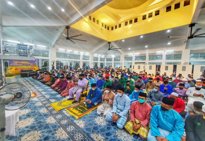 Raja Perlis Rasmi Masjid Tuanku Syed Faizuddin Putra Jamalullail