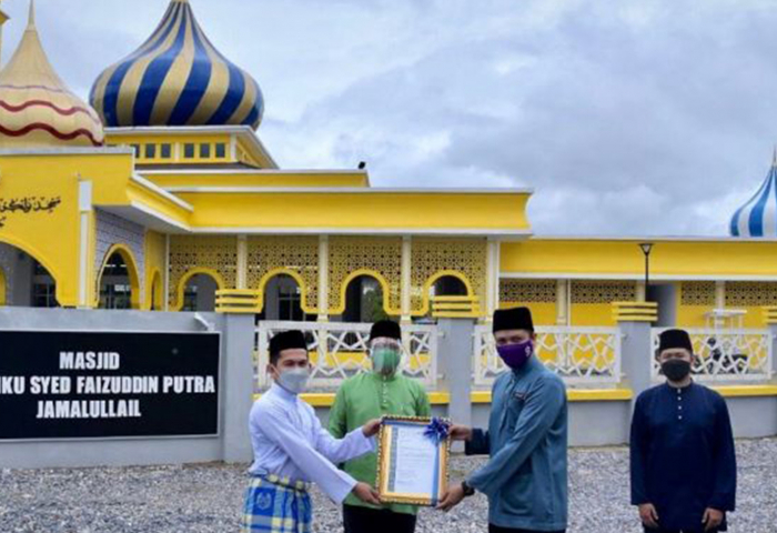 Masjid berteknologi hijau dibuka di Perlis