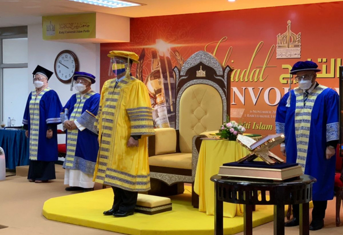 Raja Muda Perlis Berkenan Menyempurnakan Majlis Konvokesyen Kolej Universiti Islam Perlis