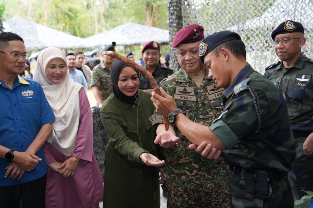 Raja Muda Perlis titah anggota keselamatan sentiasa agresif dan ketat dalam menjaga sempadan negara