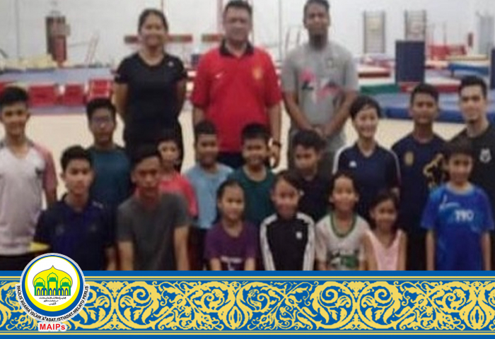 Raja Muda Perlis Saksikan Latihan Atlet Gimnas