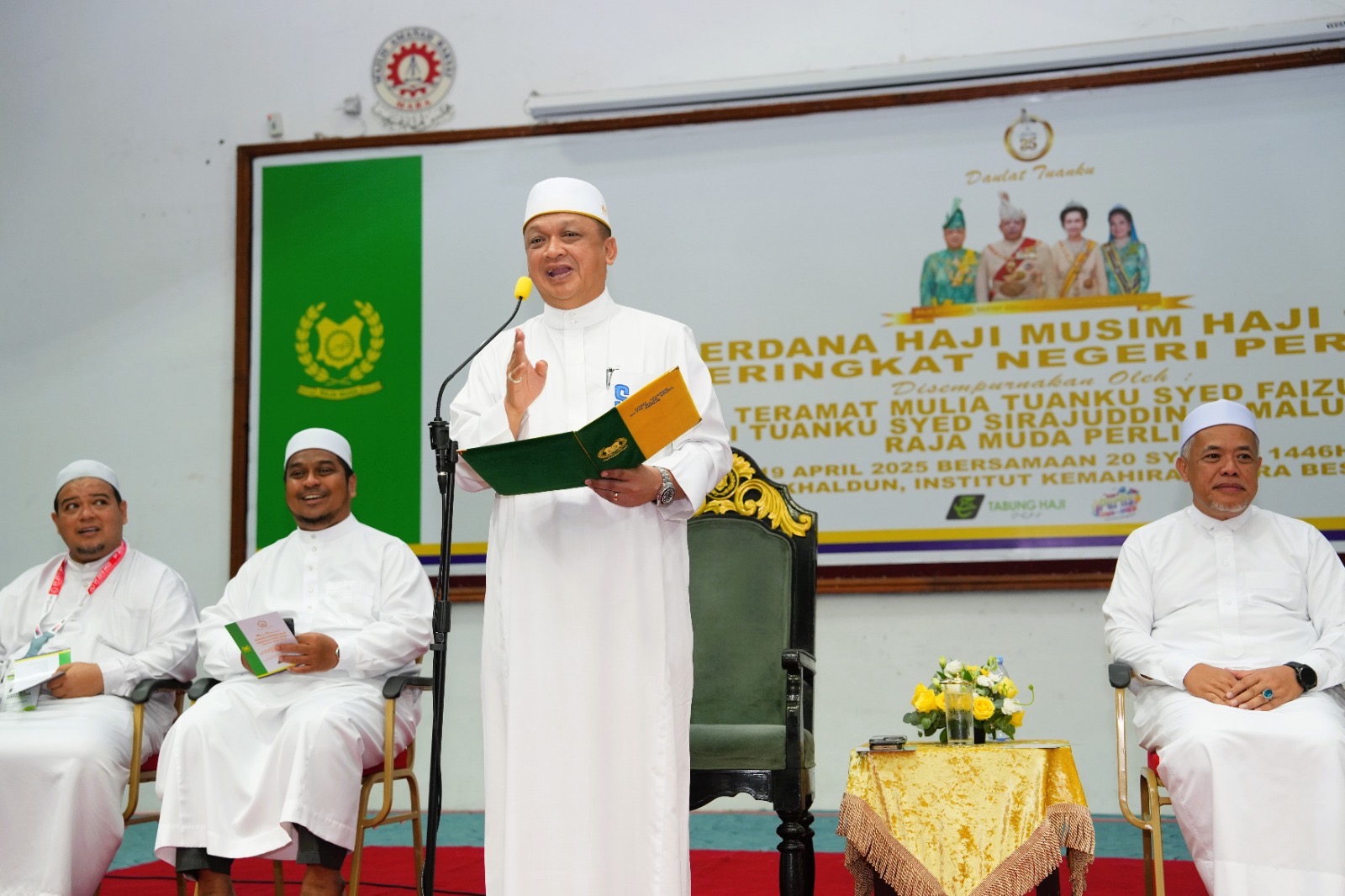 Raja Muda Perlis saran bakal jemaah haji sentiasa bersyukur kerana berpeluang menjadi tetamu Allah