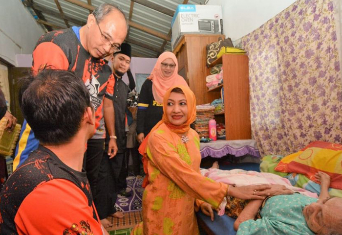 Raja Puan Muda Perlis Berangkat Ke Program Kasih II Home Help Services Dan Khidmat Komuniti