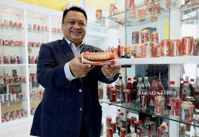 The Regent of Perlis unveils his extensive Coke collection and his passion for the worlds famous soda drink