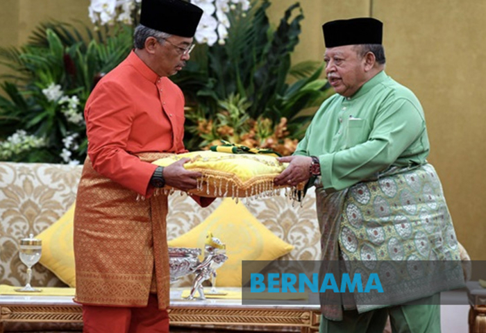 Agong Berkenan Terima Darjah Kebesaran Perlis