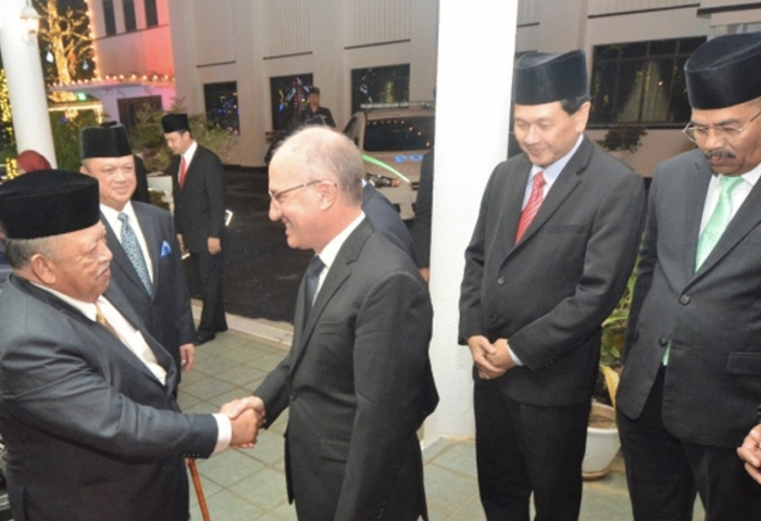 Duta Besar Argentina mengadap Raja Perlis