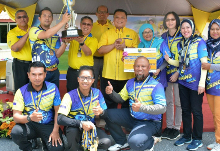Jabatan Kesihatan Muncul Juara Kejohanan Woodball Perlis