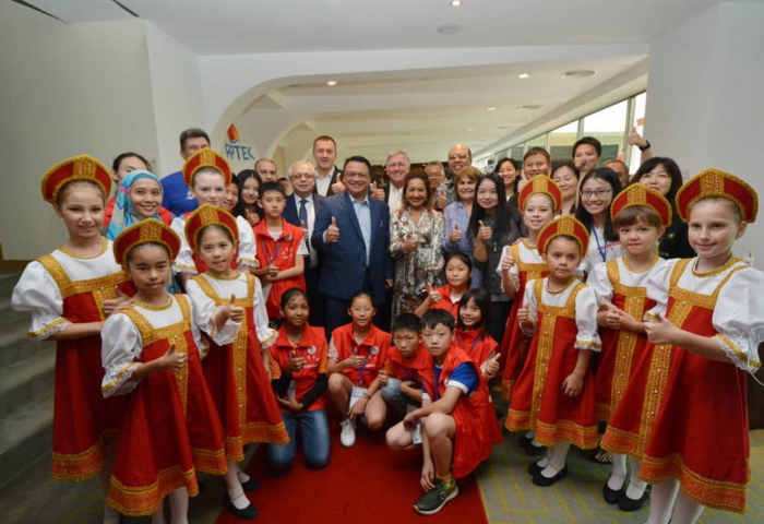 Raja Muda Perlis Berkenan Saksi MoU MyLeaf International Children Camp Rusia