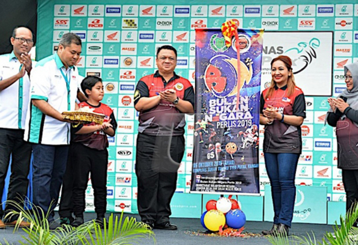 Raja Muda Perlis Rasmi Bulan Sukan Negara
