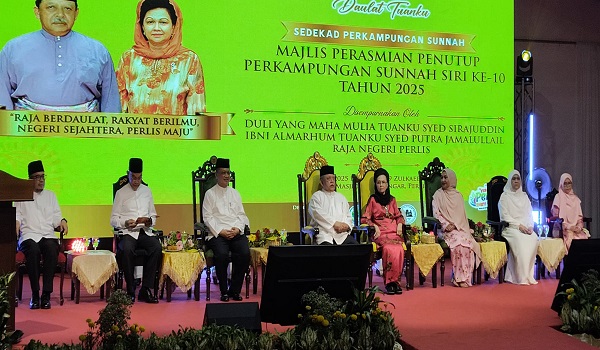 Raja Perlis berkenan rasmi penutupan Perkampungan Sunnah ke-10