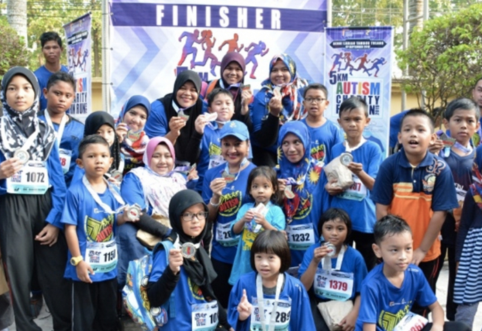 Raja Puan Muda Perlis sertai Autism Run Run