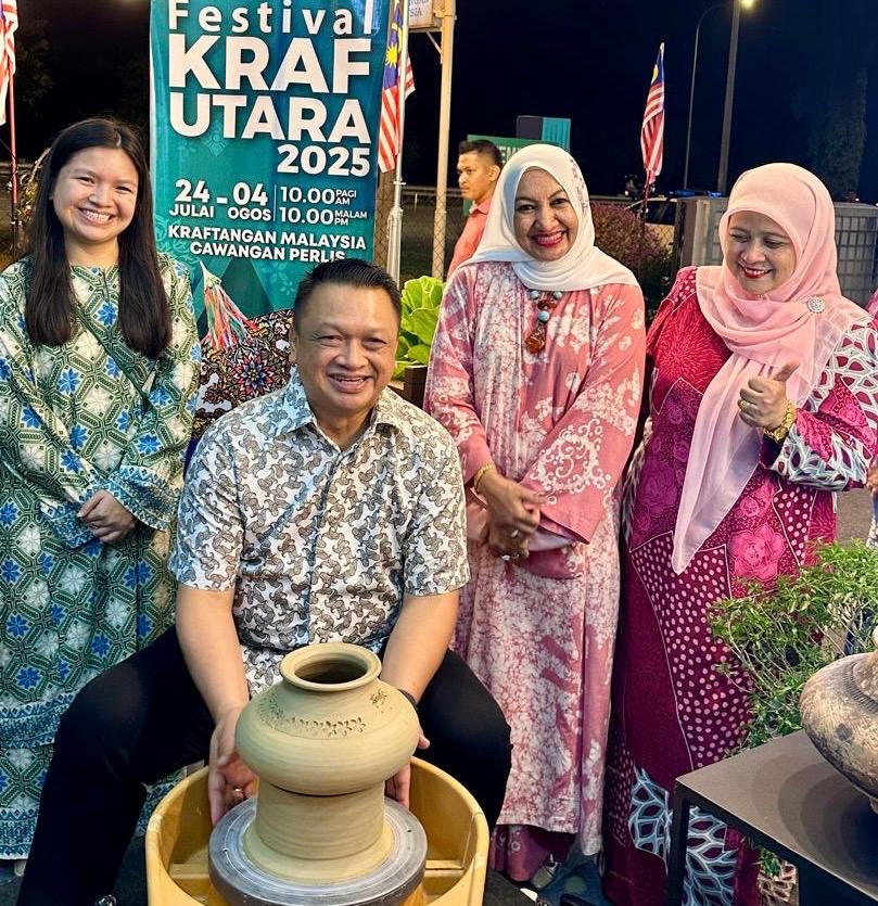 Raja Muda Perlis Mahu Tembikar Kechor Diangkat Sebagai Warisan Pelancongan