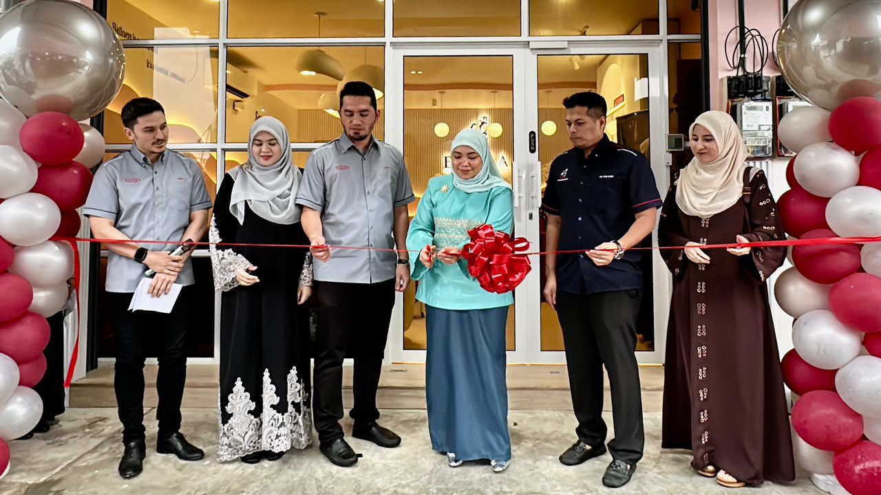 Puteri Raja Muda Perlis Rasmi Pembukaan Estika Medispa Cawangan Baharu di Kangar