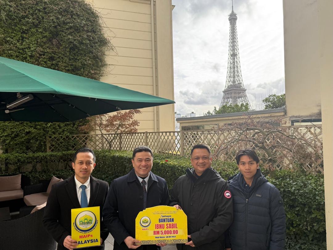 MAIPs Salur Bantuan Ibnu Sabil RM5,000 Kepada Kedutaan Malaysia di Paris, Imarah Ramadan & Syawal Diperkasa