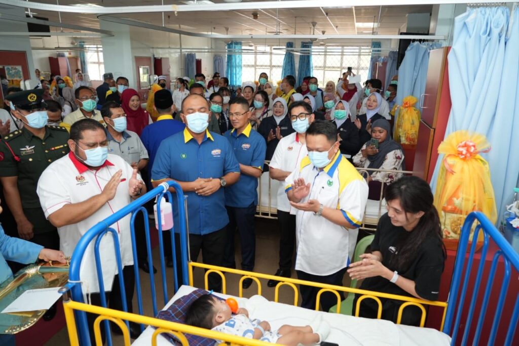 Raja Muda Perlis Santuni HDOK, Tegaskan Peranan Strategik Sektor Swasta & NGO Perkukuh Kesihatan Awam Sabah