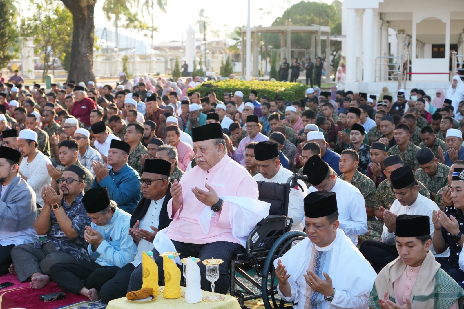 Raja Perlis Bersama Rakyat Tunai Solat Istisqa’ Mohon Hujan