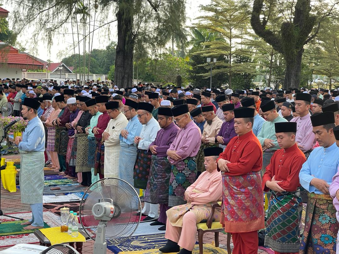 Solat sunat Aidilfitri di Perlis