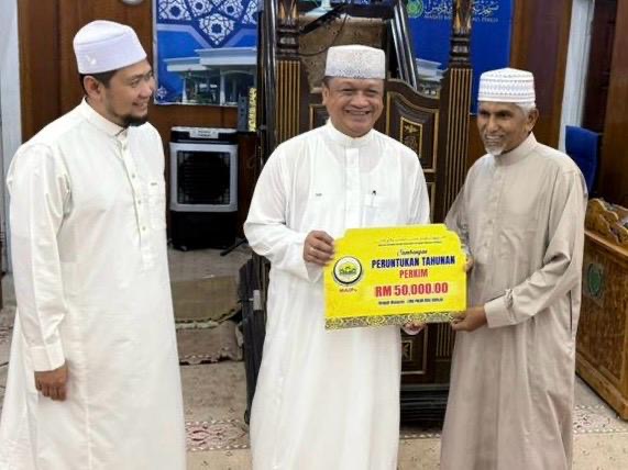 MAIPs salur RM50,000 kepada PERKIM Perlis bagi tahun 2026