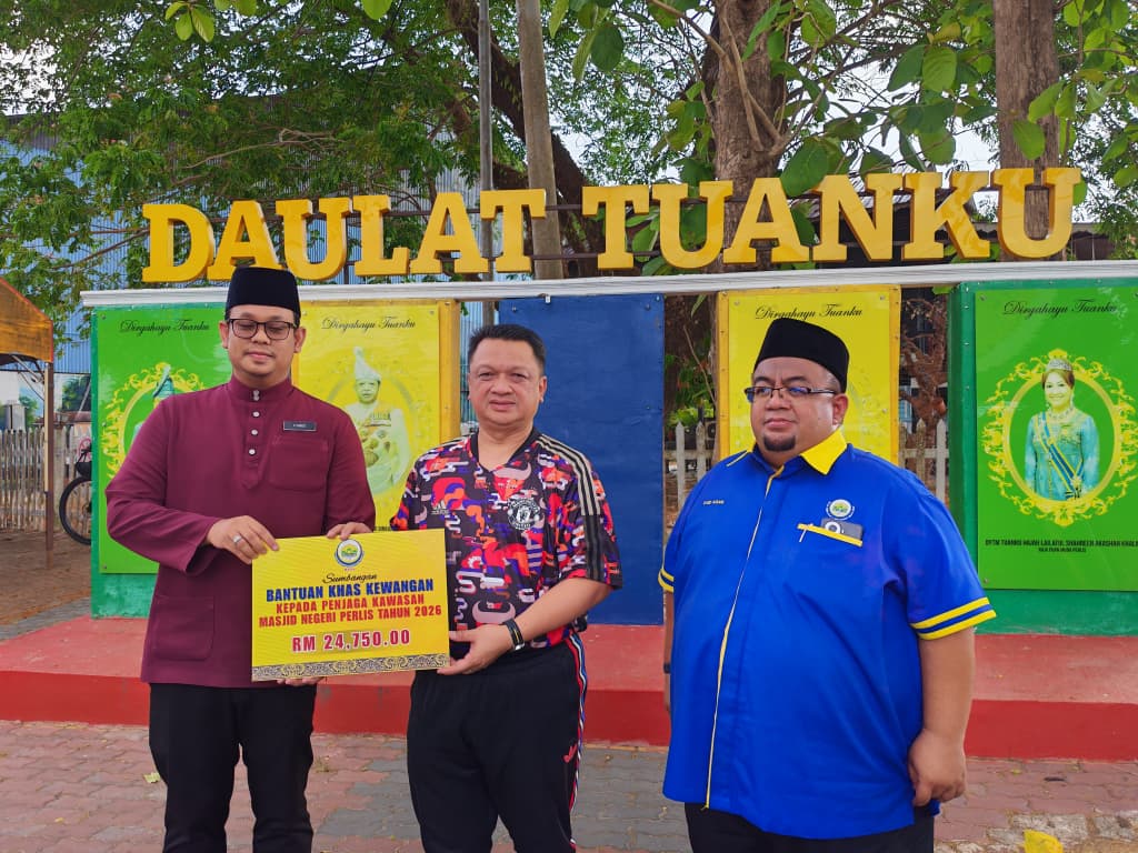 Raja Muda Perlis ingatkan umat patuhi fatwa pencemaran alam sekitar, MAIPs salur RM24,750 kepada penjaga kawasan masjid