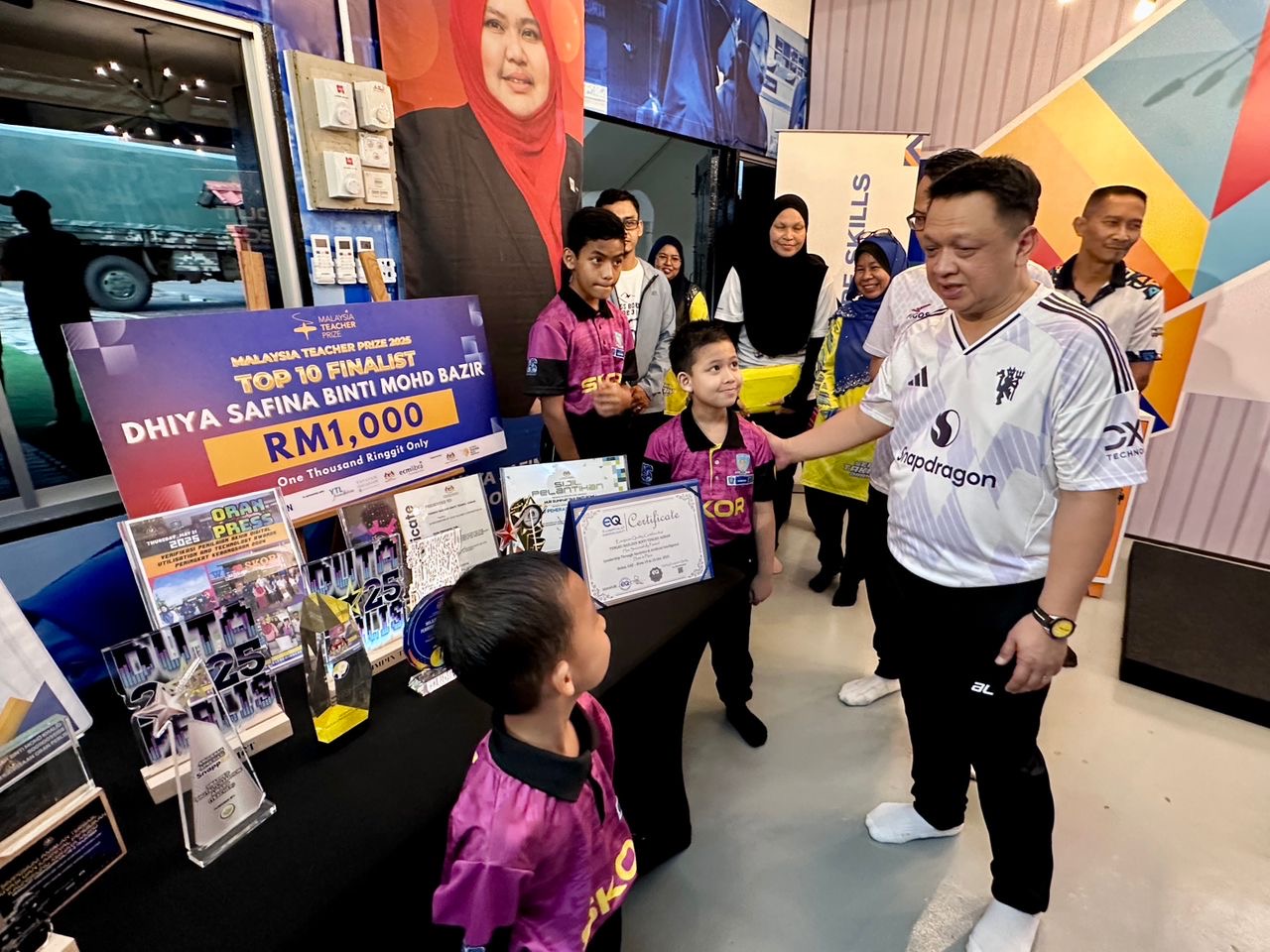SK Oran Lancar Hub Digital Showcase, Perkasa Pendidikan Abad Ke 21