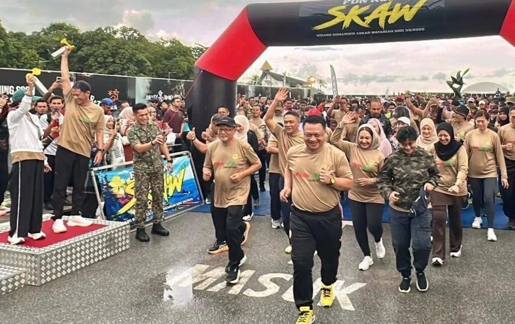 Lebih 1,380 peserta meriahkan Fun Run di Pantai Tengah, Langkawi