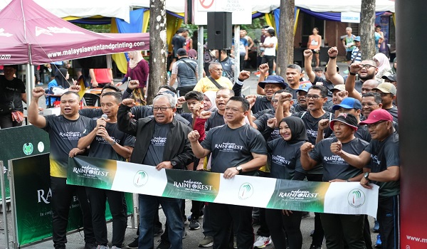 800 peserta meriahkan Nakawan Rainforest Run
