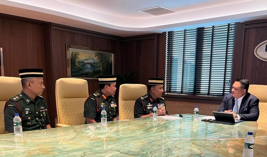 Raja Muda Perlis Terima Taklimat JLKN, Perkukuh Agenda Pembangunan Belia Negara