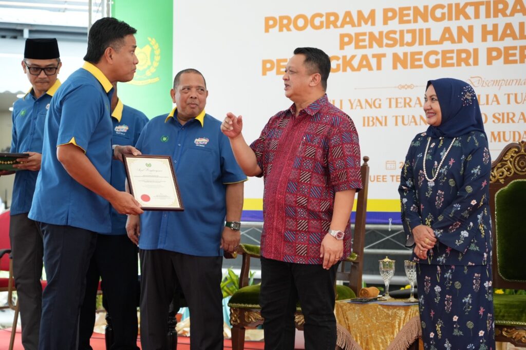 Raja Muda Perlis Seru Usahawan Rebut Peluang Pensijilan Halal Perkukuh Daya Saing