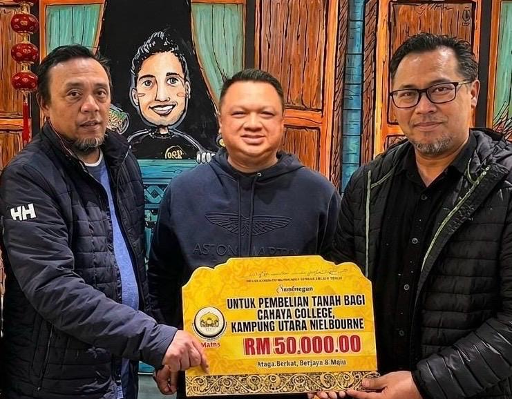 MAIPs sumbang RM50,000 sokong penubuhan Cahaya College di Melbourne