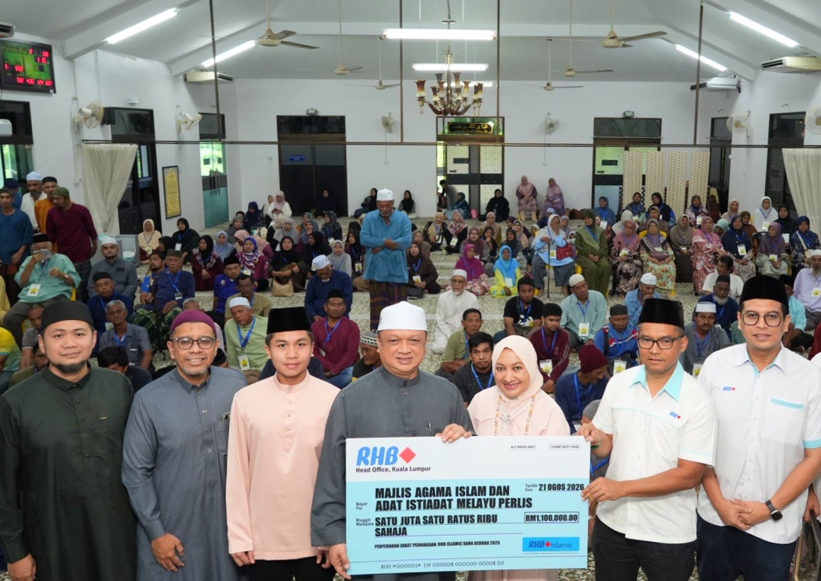 RHB Islamic salur RM1.1 juta zakat korporat kepada MAIPs