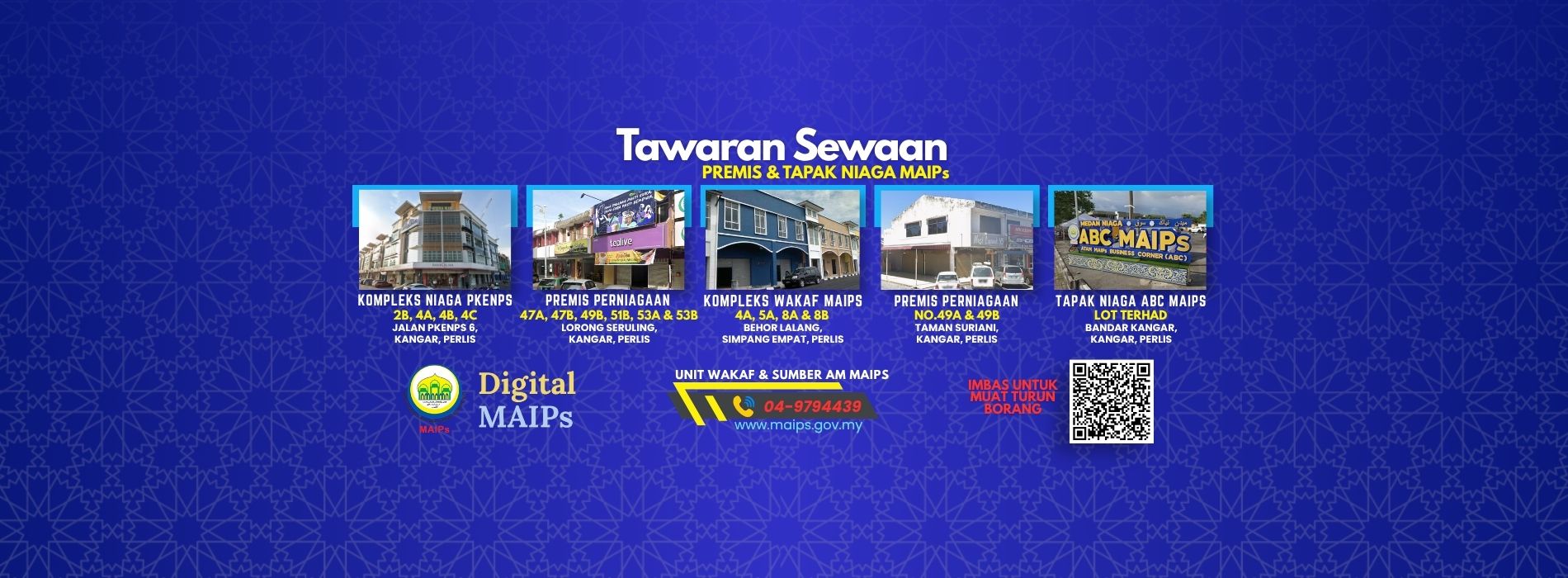 banner wakaf