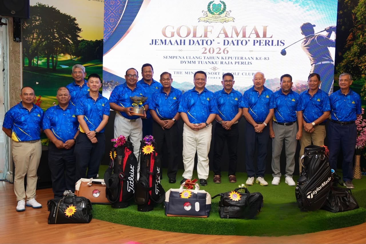 80 pemain meriahkan Golf Amal sempena Ulang Tahun Keputeraan Raja Perlis ke 83